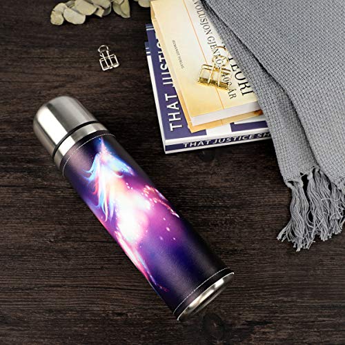 Purple Unicorn Magical Galaxy Flask