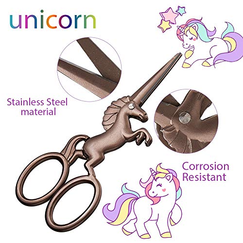 Unicorn Stainless Steel Scissors 4.5 Inch