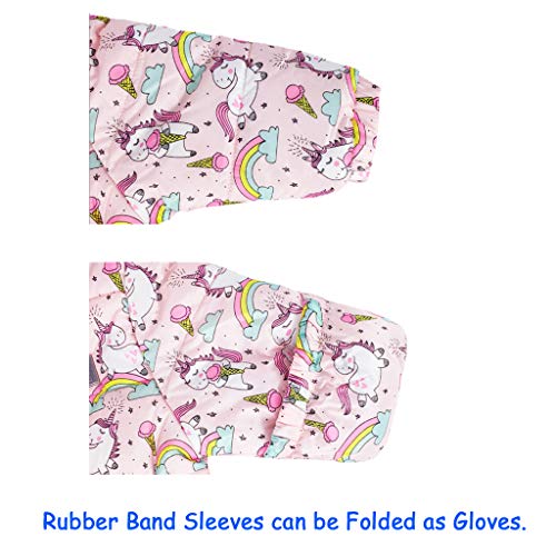 Padded Unicorn Snowsuit For Girls