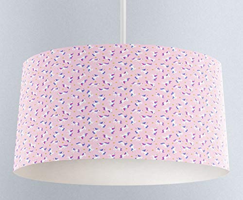 Unicorn Lampshade Drum Shade Pink Unicorn Design