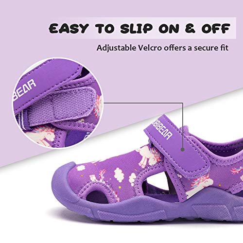 Purple Unicorn Aqua Water Shoe For Kids 