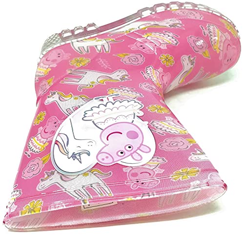 Peppa Pig Pink Unicorn Wellington Boots