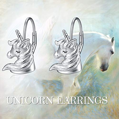 Beautiful Unicorn Earrings For Women Girls 
