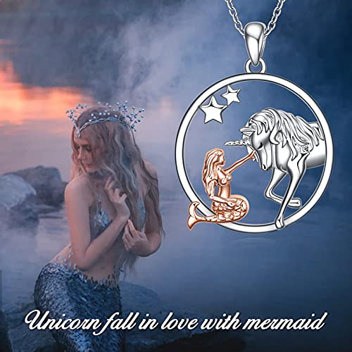 Unicorn & Mermaid Necklace