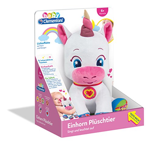 Musical Unicorn Soft Toy 6 Months +
