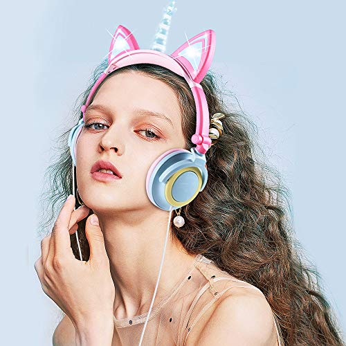 Teens Cute Unicorn Headphones 