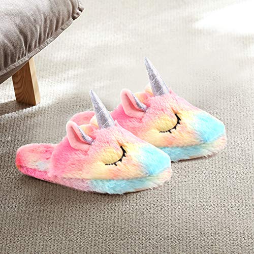 Slip On Slippers For Girls Unicorn Style 