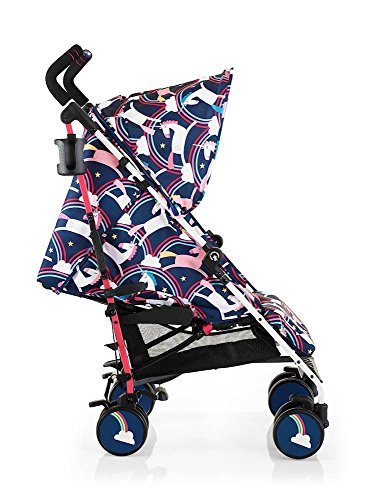 cool cute designer pushchair unicorn rainbow baby