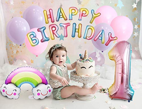 Unicorn Birthday Decoration Balloons