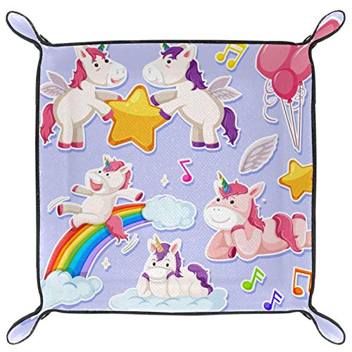 MUMIMI Jewelry Dish Trinket Tray Home Decor Wedding Gift For Her Small Ring Holder Unicorn Character