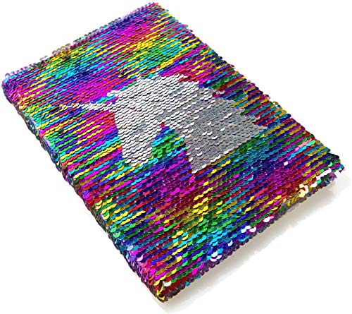 Unicorn Sequined Notebook Reversible