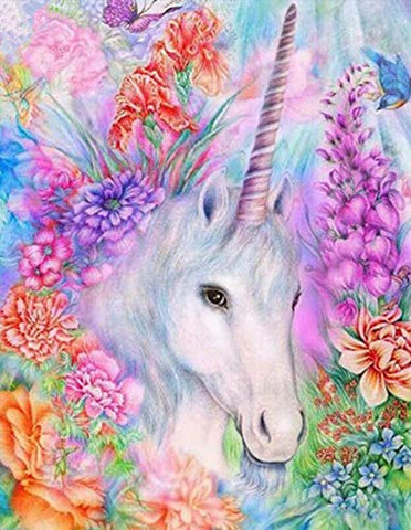 DIY Arts And Crafts Unicorn Canvas Painting By Numbers