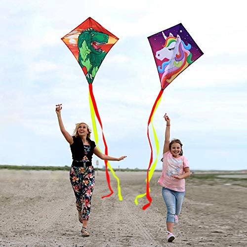 Multicoloured Unicorn Kite For Kids