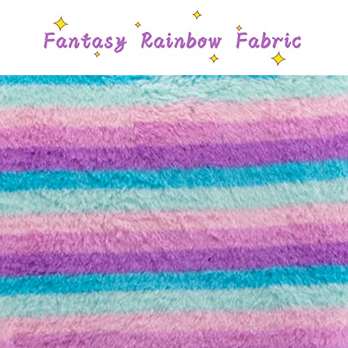 Stripy Unicorn Computer Chair For Kids