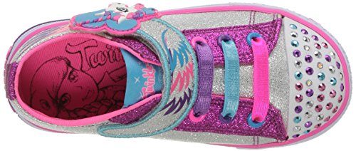 Twinkle Toes Skechers Unicorn diamond glitter pink purple kids shoes