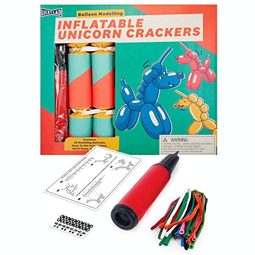 Lucky Lad Christmas Crackers | Unicorn Balloon Modelling | Pack Of 6