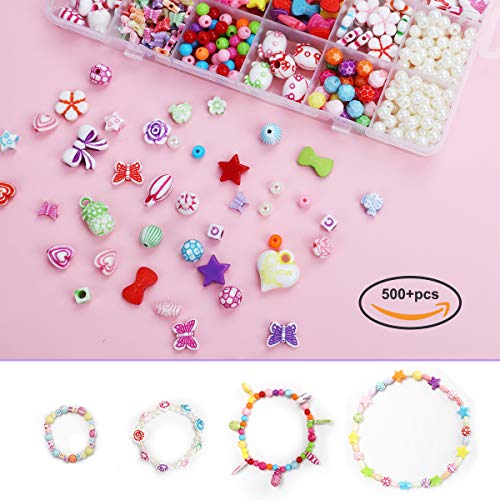 Unicorn present girls bead kit