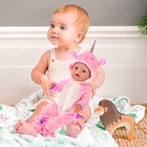 Pink Unicorn Jumpsuit For Dolls