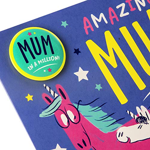 Unicorn Mothers Day Card | With Badge | Hallmark