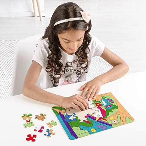 Unicorn arts and crafts kids puzzle