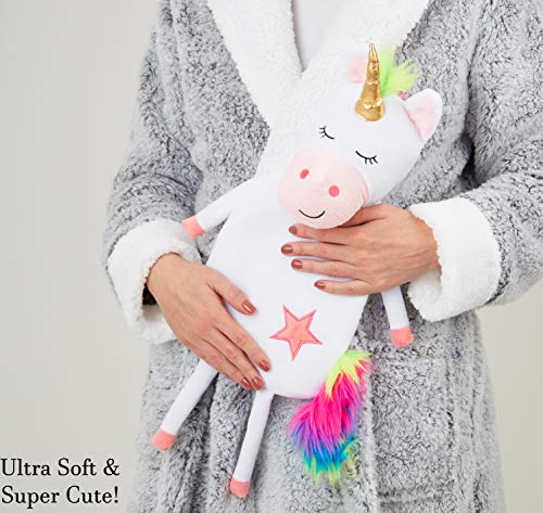 Cute & Fluffy Unicorn Hot Water Bottle | Unicorn Gift 