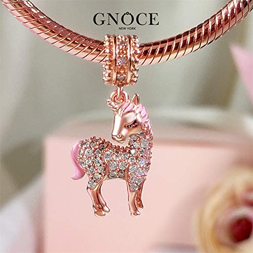Stunning Unicorn Rose Gold Charm