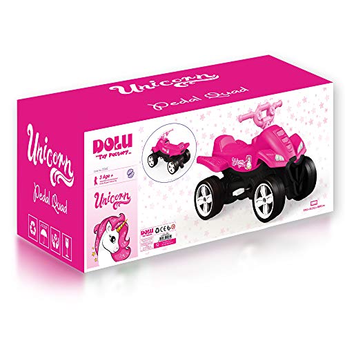 Unicorn Ride On Quad Bike