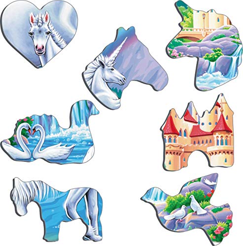 Cute Unicorn Rainbow Puzzle 32 Piece