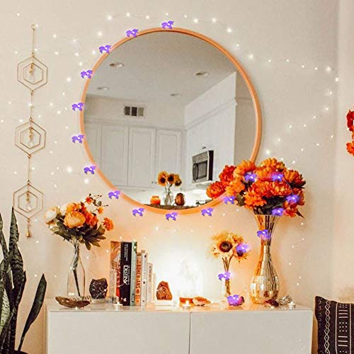 LED Purple Unicorn Fairy Lights
