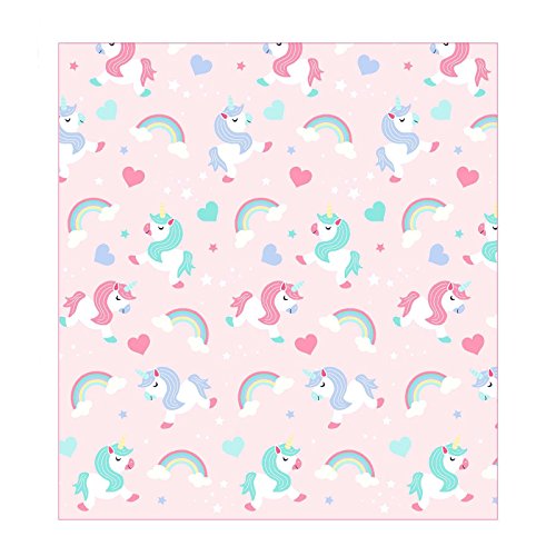 unicorn curtains print