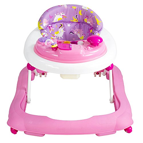 Unicorn Baby Walker Pink For Girls
