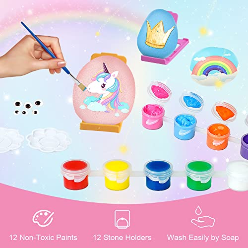 Unicorn Rock Painting Set | Lekebaby