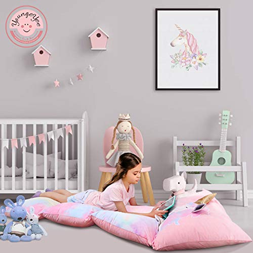 Kids Unicorn Floor Cushion For Relaxing & Chilling 