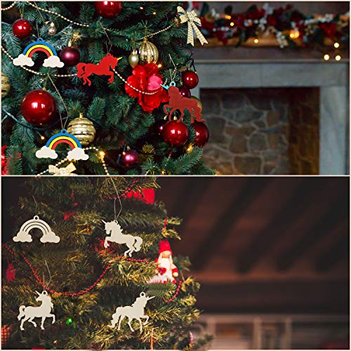 DIY Unicorn Xmas Tree Decorations 