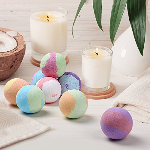 Rainbow Coloured Bath Bomb Gift Set