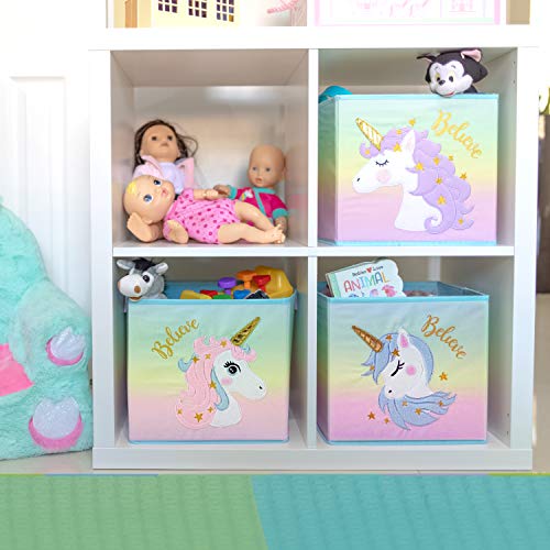 Unicorn Rainbow Toy Box | Storage Organiser 