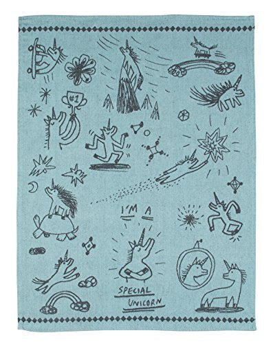 Unicorn Novelty Tea Towel 