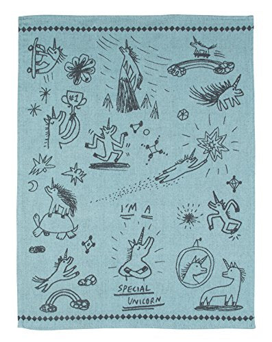 Unicorn Novelty Tea Towel