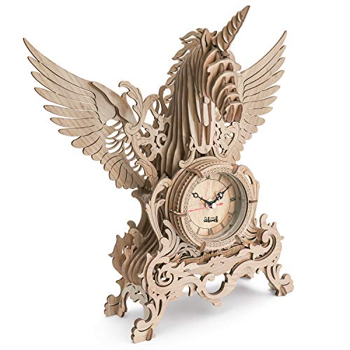 3D Wooden Unicorn Puzzle | Laser Cut | Unicorn Gifts | Model Kits