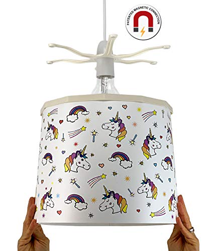 Unicorn Rainbows White Ceiling Lamp Shade Pendant Light Shade