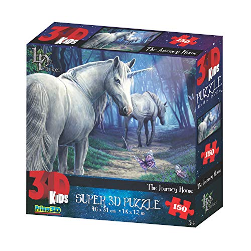 Journey Home Unicorn 3D Effect Jigsaw Puzzle, Multicoloured