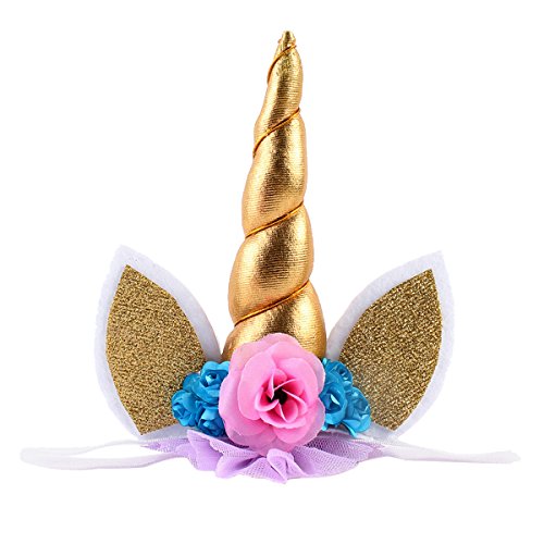 Unicorn Crown 1st Birthday Outfit