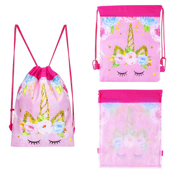 Unicorn Drawstring Party Bags