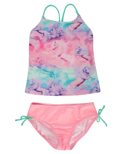 spandex unicorn swimwear