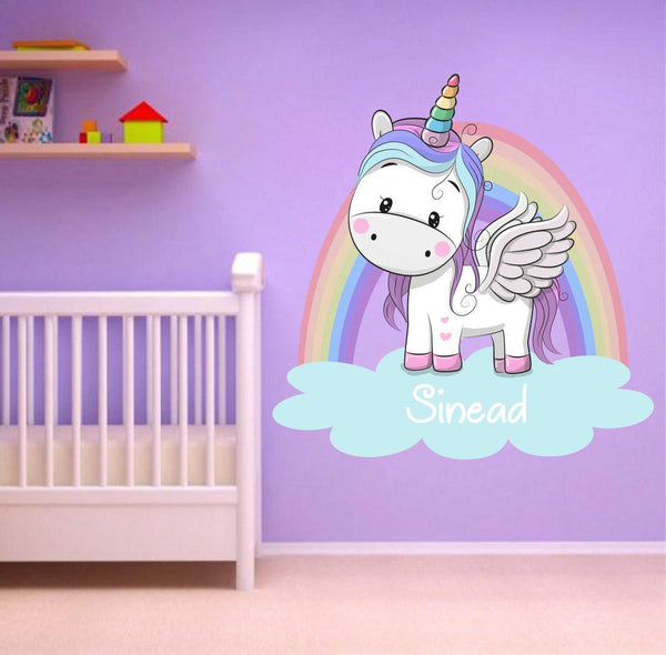 Unicorn Bed Wall Art