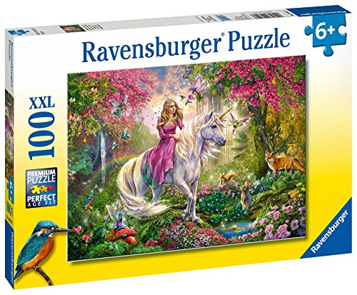 Unicorn princess horse jigsaw puzzle