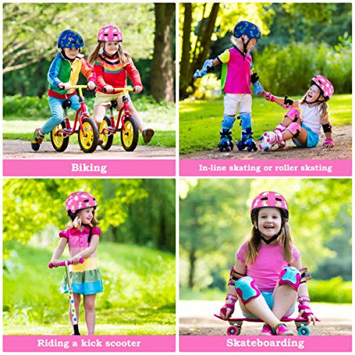 Kids Bike Helmet Pink Unicorn 