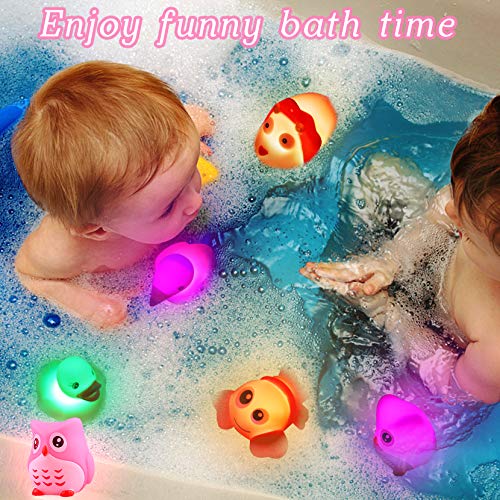 Flashing Unicorn Bath Toy For Kids 