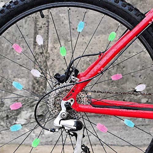Multicoloured Bike Spokes | Bike Accessories For Kids Bikes | 144 PCS
