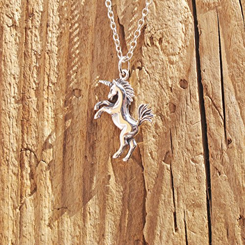 unicorn necklace - peaping unicorn